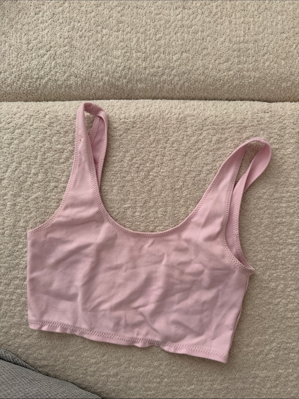 Wilfred Pale Pink Scoop Bralette